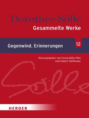 cover image of Gesammelte Werke Band 12